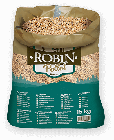worek pelletu opałowego Robin do kupienia w Białej Podlaskiej lub sklepie internetowym